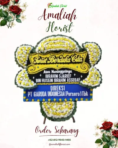 Papan Bunga Duka di Pamutuh